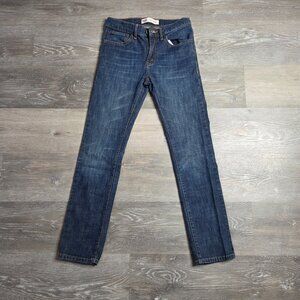 Women's Levi's Size 16 510 Mid-Rise Skinny Jeans Dark Wash Stretch